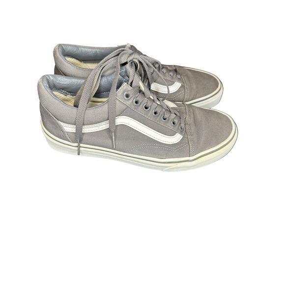 Vans Old Skool Shoe Gray | Mens Size 7 | Womens Size 8.5 - Picture 4 of 8
